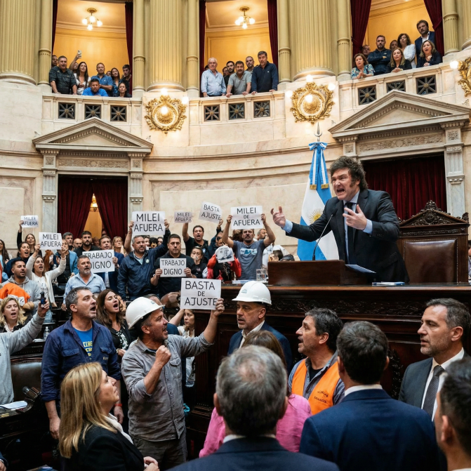 A reforma trabalhista do governo Milei passa até 31/03/2026?